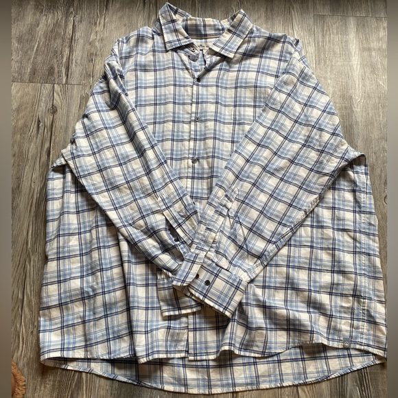 Peter Millar Blue Checkered Shirt Men Size XXL - Picture 1 of 5